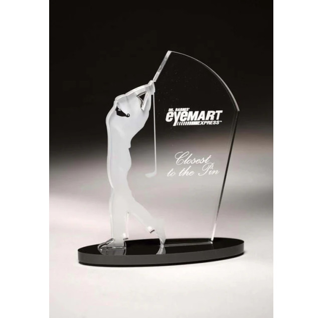 Male Silhouette Golf