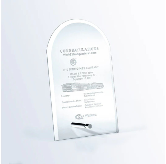 Beveled Arch w/Aluminum Pole