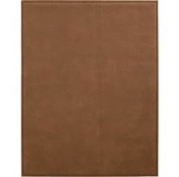 8" x 10" Dark Brown Laserable Leatherette Plaque 8" x 10" Dark Brown Laserable Leatherette Plaque