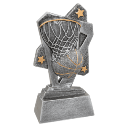 6 1/2" Basketball Triumph Resin 6 1/2" Basketball Triumph Resin